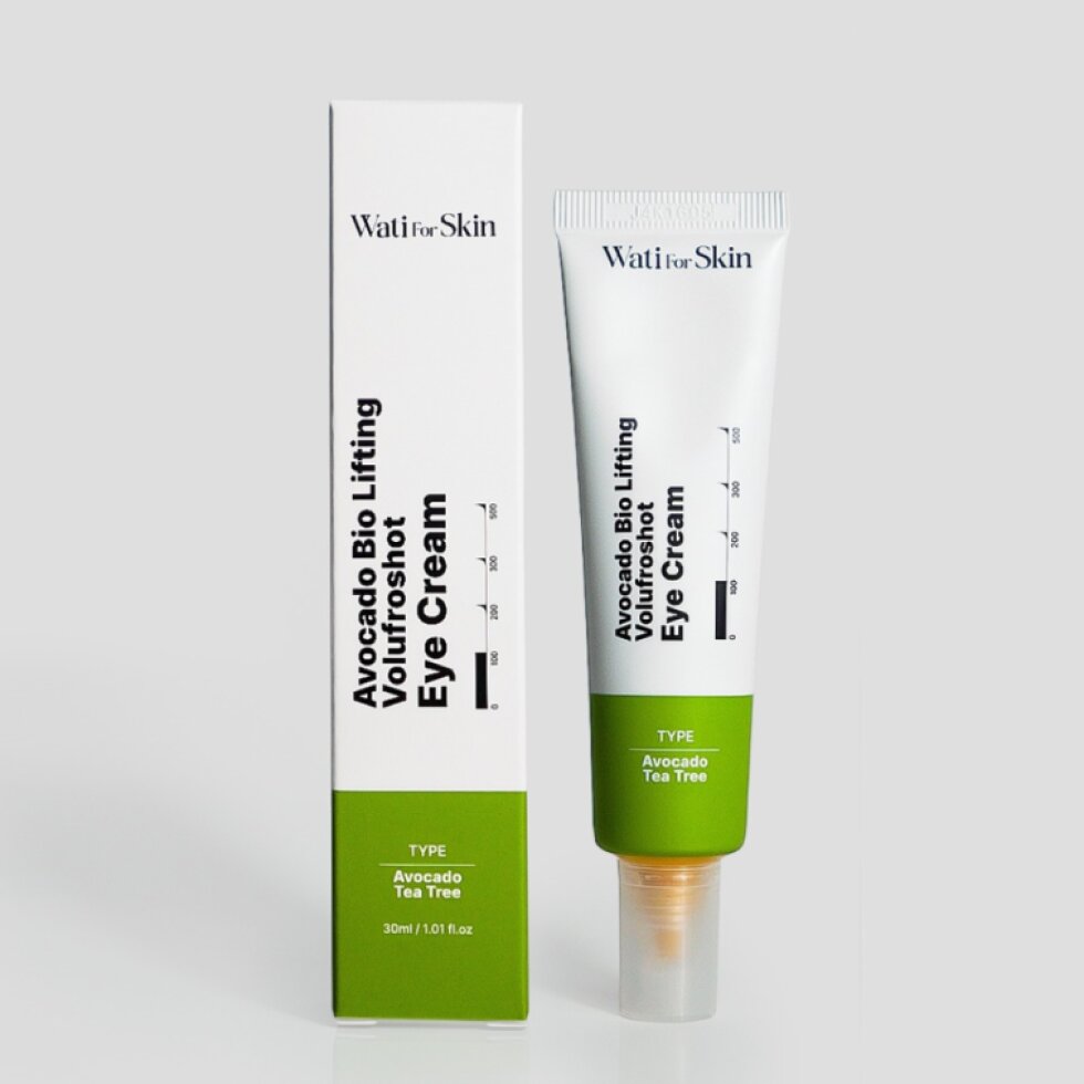 WATI FOR SKIN - Avocado Bio Lifting Volufroshot Eye Cream - Vyživující oční krém - 30 ml