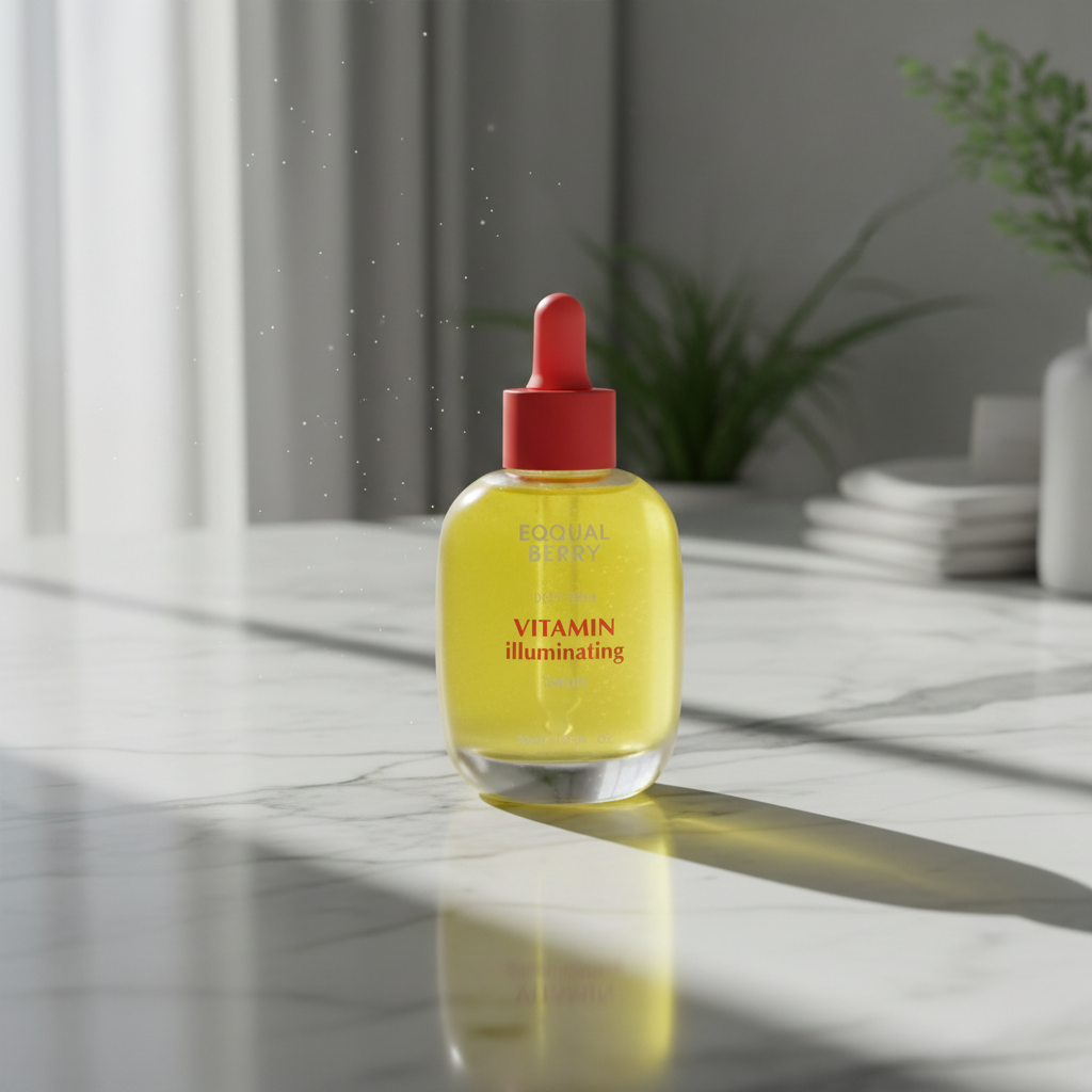 EQQUALBERRY - Vitamin Illuminating Serum - Rozjasňující sérum s vitaminy pro sjednocený vzhled pokožky - 30 ml