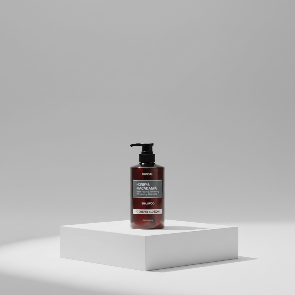 Kundal Honey&Macadamia Shampoo - Přírodní šampon na suché a poškozené vlasy s vůní CHERRY BLOSSOM - 500 ml