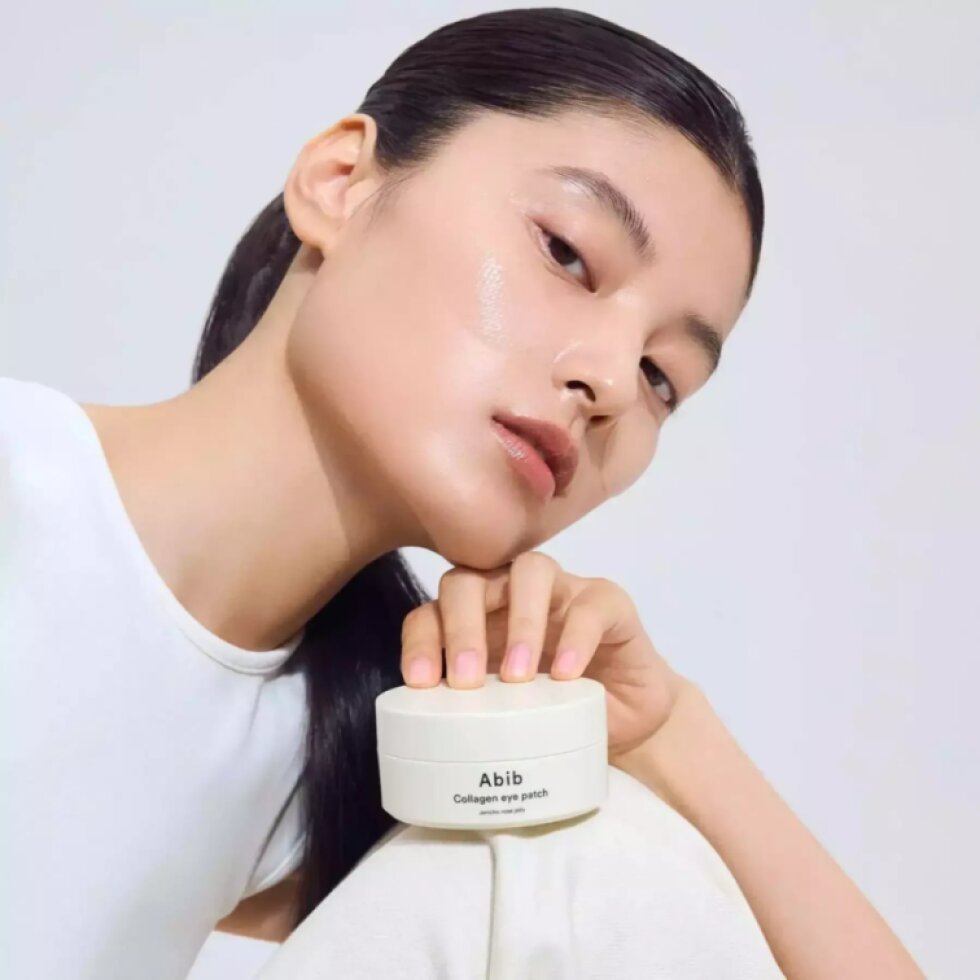 Abib - Collagen Eye Patch Jericho Rose Jelly - Hydratační hydrogelové oční polštářky - 60 ks