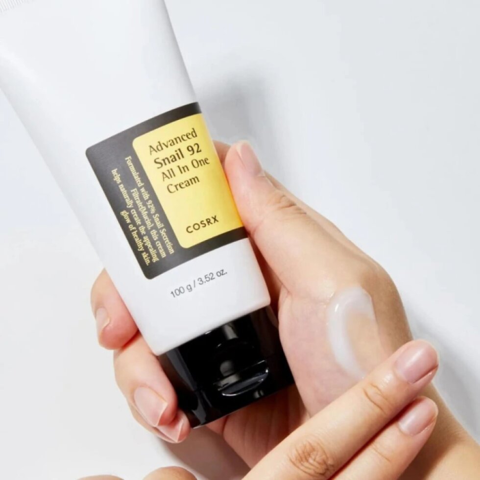 COSRX Advanced Snail 92 All In One Cream Tube - Multifunkční krém se šnečím mucinem v praktické tubě - 100 ml