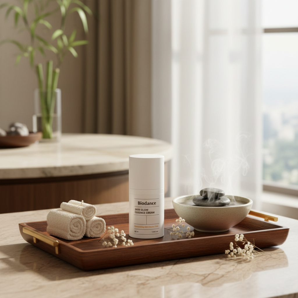 BIODANCE - Skin-Glow Essence Cream - Hydratační krém s komplexem probiotik, ceramidů a kyseliny hyaluronové - 50 ml