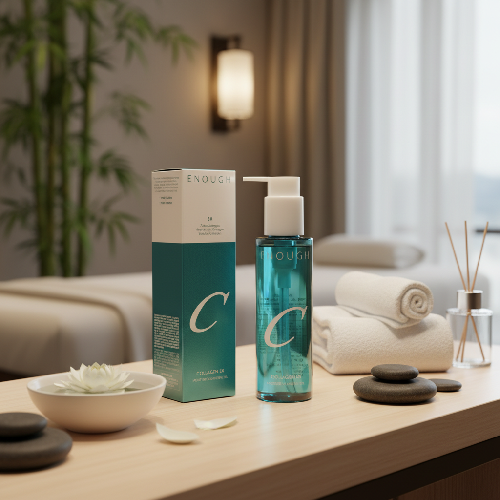 ENOUGH - Collagen 3X Moisture Cleansing Oil - Kolagenový hydratační odličovací olej - 150 ml