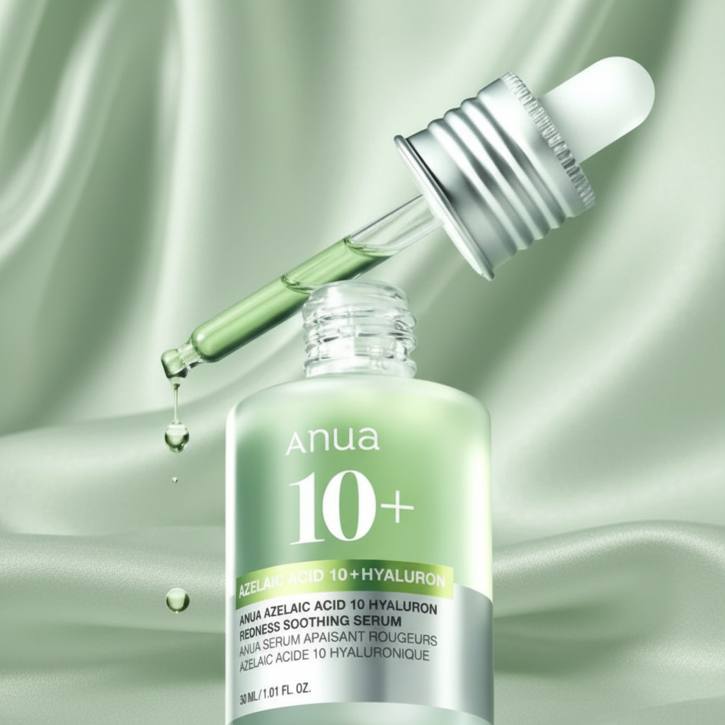 ANUA - Azelaic Acid 10 Hyaluron Redness Soothing Serum - Zklidňující sérum s 10% kyselinou azelaovou a kyselinou hyaluronovou na zarudnutí - 30 ml