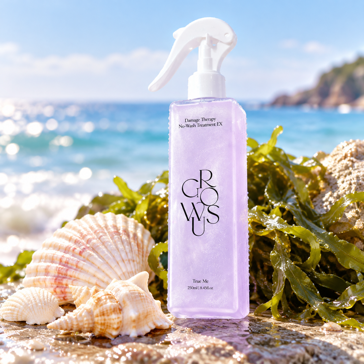 GROWUS - Damage Therapy No-Wash Treatment EX - Intenzivním bezoplachová kůra na poškozené vlasy - TRUE ME - 250 ml