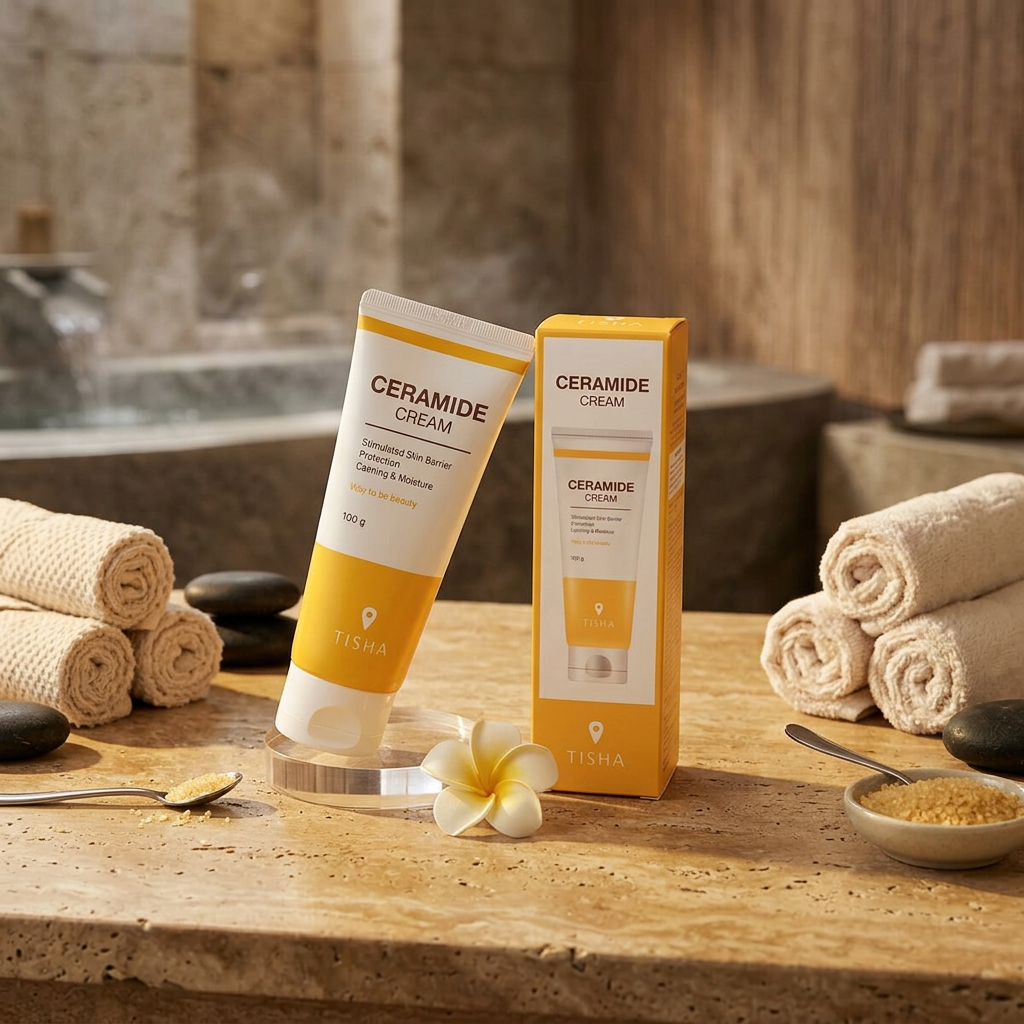 TISHA - Ceramide Cream - Intenzivní regenerační krém s ceramidy - 100 ml