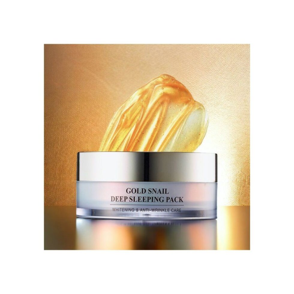 GOLD Energy SNAIL Synergy - Gold Snail Sleeping Pack - Luxusní noční maska se šnečím mucinem a zlatem - 30 ml