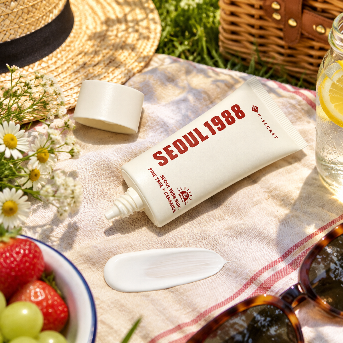 KSECRET - SEOUL 1988 Sun : Pine Tree + Ceramide - SEOUL 1988 Opalovací krém: Borovice + Ceramidy - 50 ml