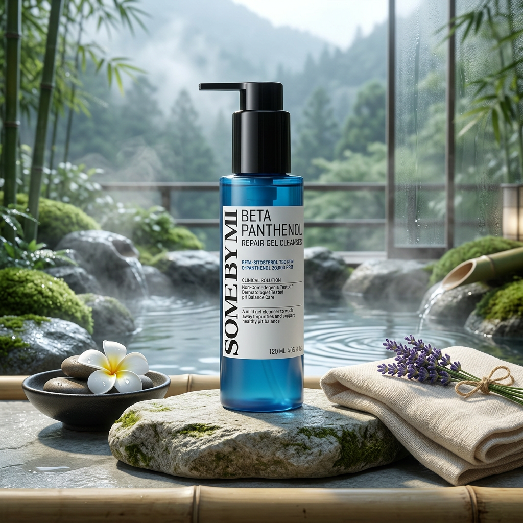 SOME BY MI - Beta Panthenol Repair Gel Cleanser - Cleanser s patentovaným Beta-Panthenolem pro dokonale čistou, hydratovanou a zklidněnou pleť - 120 ml