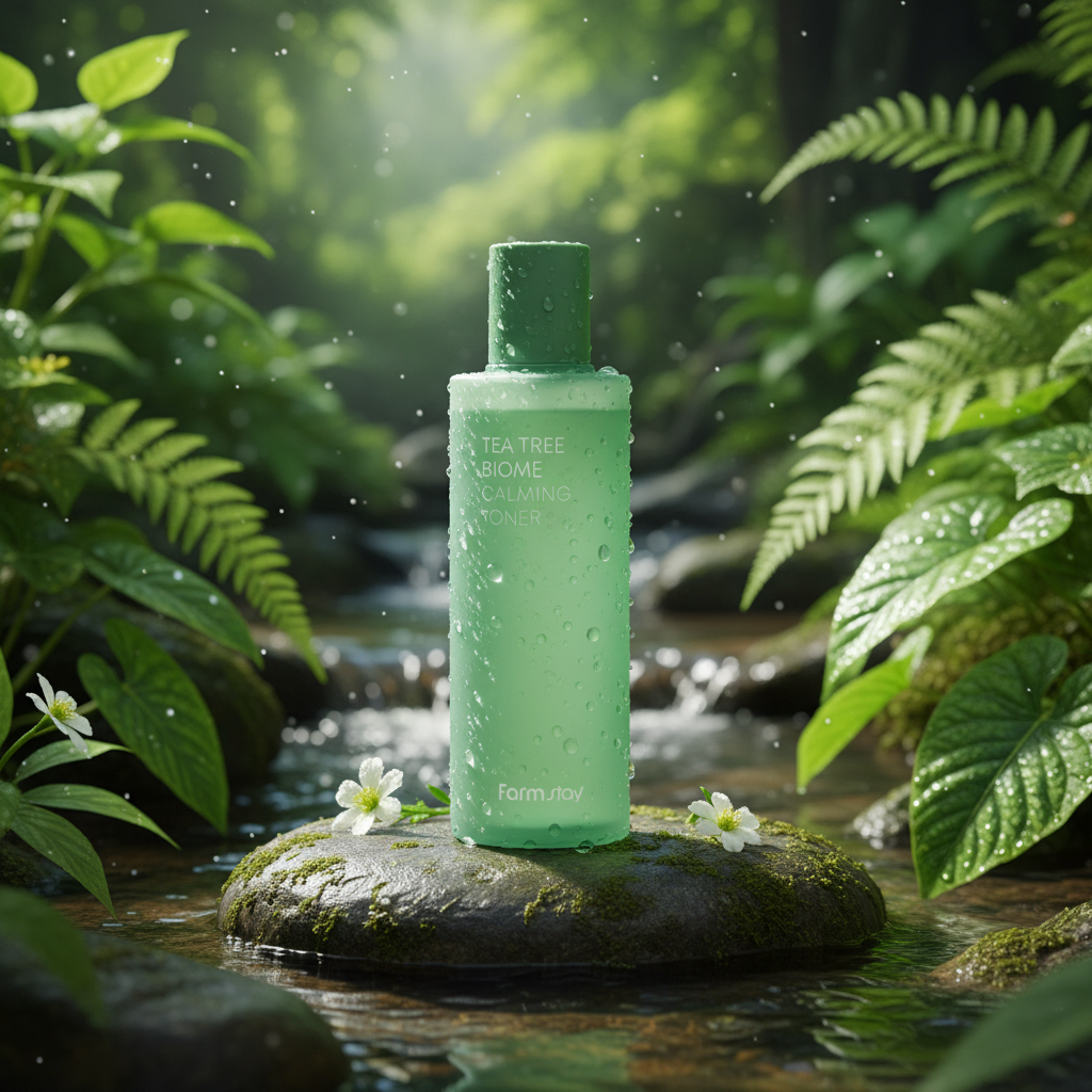 Farm Stay - Tea Tree Biome Calming Toner - Zklidňující toner s tea tree - 200ml