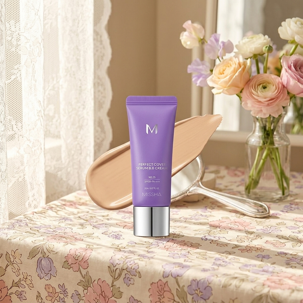 MISSHA - Perfect Cover Serum B.B Cream - BB krém Perfect Cover se sérem odstín no. 25 - 20 ml