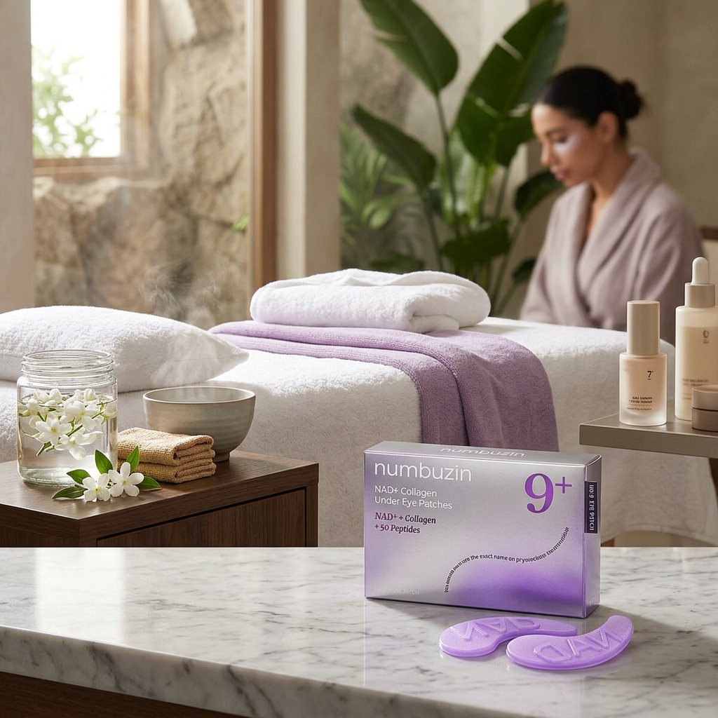 Numbuzin - NAD+ Collagen Under Eye Patches - Kolagenové oční náplasti s NAD+ - 5ks