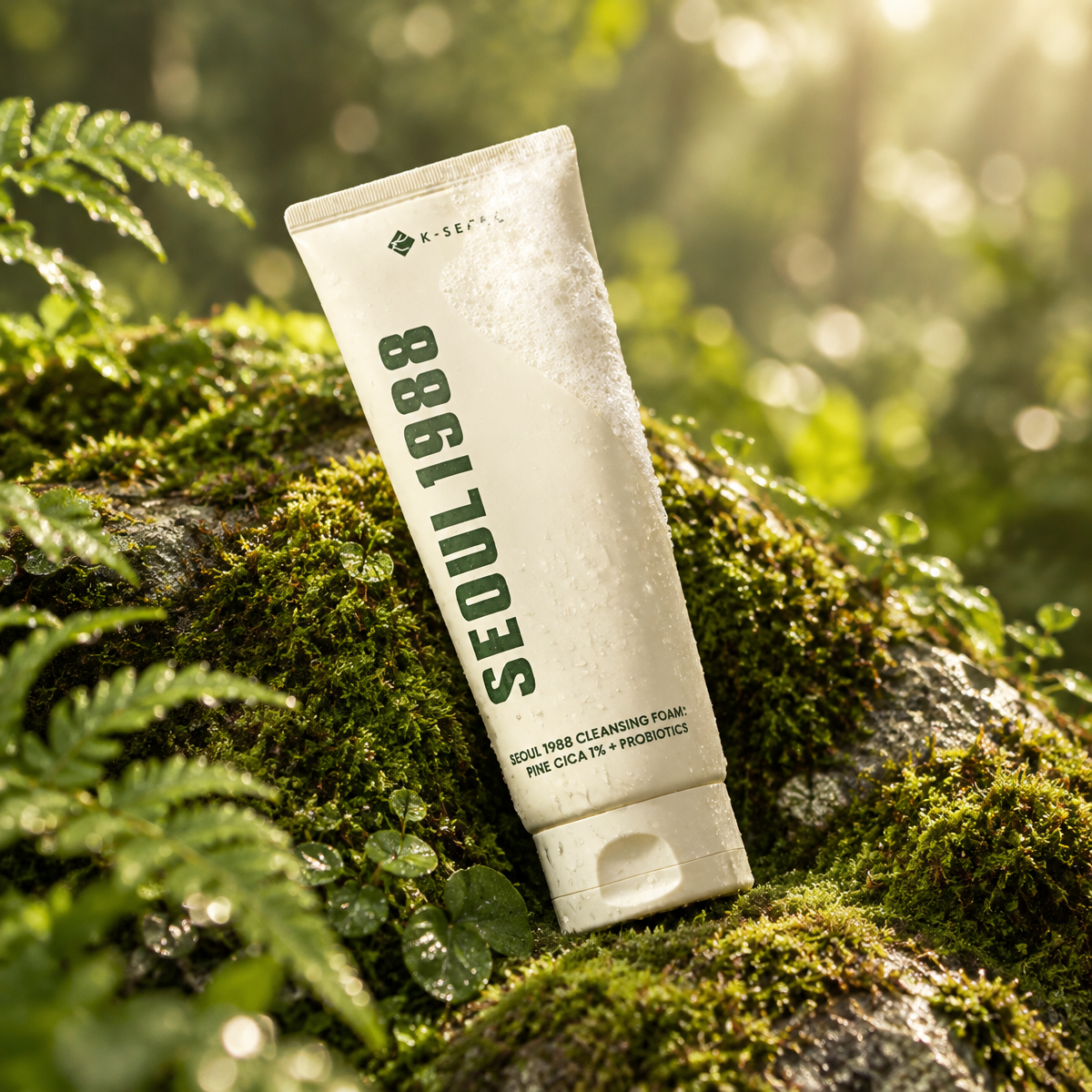 KSECRET - SEOUL 1988 Cleansing Foam : Pine Cica 1% + Probiotics - Čisticí pěna borovicová cica 1 % + probiotika - 150 ml