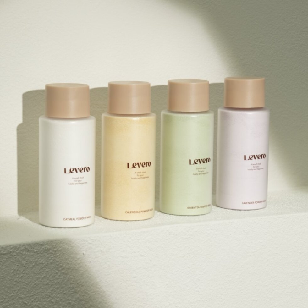 LEVERO - Power Wash Lavender - Levandulový čisticí pudr - 200 g