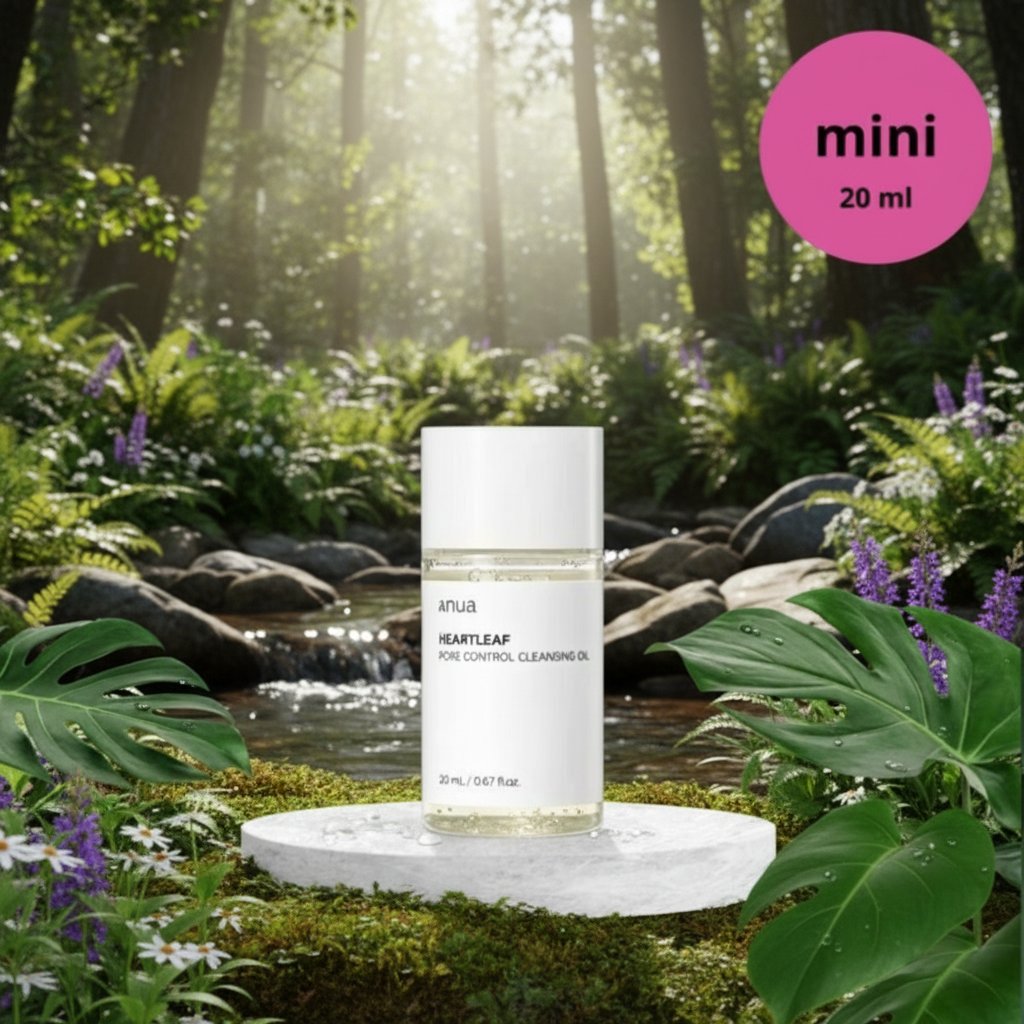ANUA - Heartleaf Pore Control Cleansing Oil travel size - Odličovací olej na obličej - 20 ml