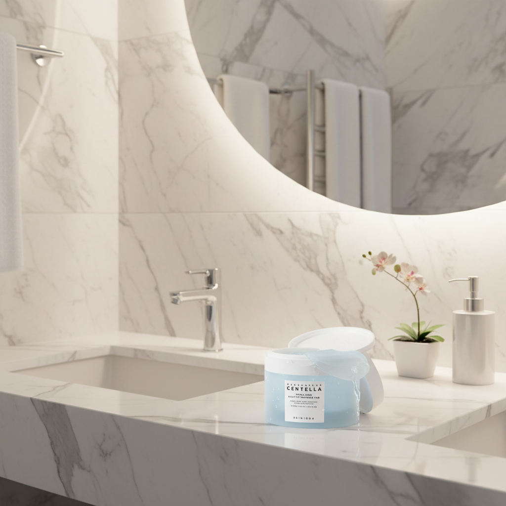 SKIN1004 - Madagascar Centella Hyalu-Cica Jelly-Fit Ampule Pad - Hyalu‑Cica gelové ampulové polštářky - 60 ks