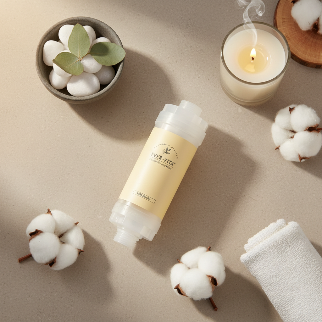 EVER VITA - Vitaminový filtr do sprchy - BABY POWDER 1ks