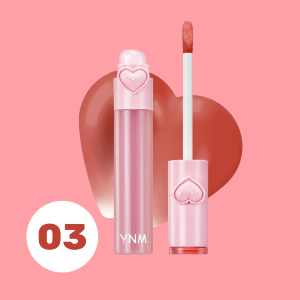YNM - Heart Jelling Tint 03 Papaya Jelling - Gelový tónovací balzám na rty 03 Papaya Jelling - 2,6 g