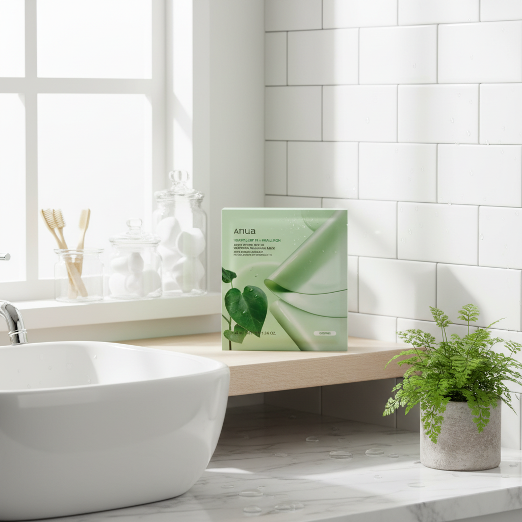 ANUA - Heartleaf 70 Soothing Collagen Mask - Zklidňující hydrogelová maska s kolagenem - 38 g