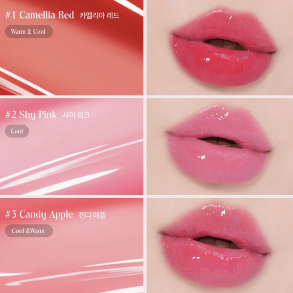 VEGANIZE - Collagen Lip Glass Balm 02. Shy Pink - Kolagenový balzám na rty - 1,8 g