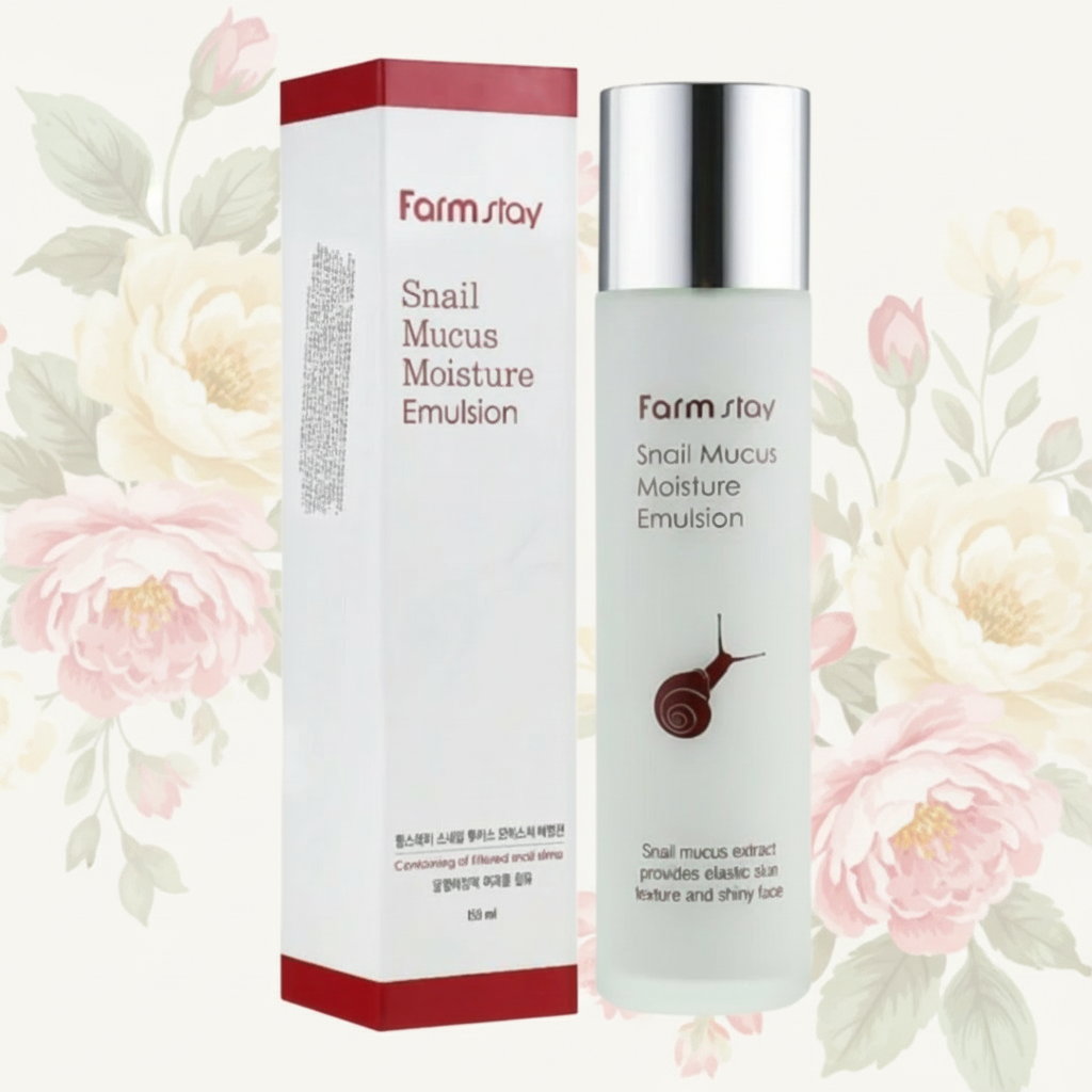 Farm Stay - Snail Mucus Moisture Emulsion - Vyživující emulze se šnečím mucinem - 150 ml