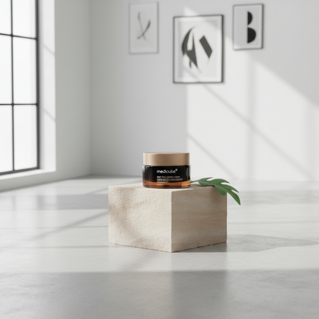 Medicube - Deep Vita C Capsule Cream - Rozjasňující a zpevňující krém s vitaminem C - 55 g