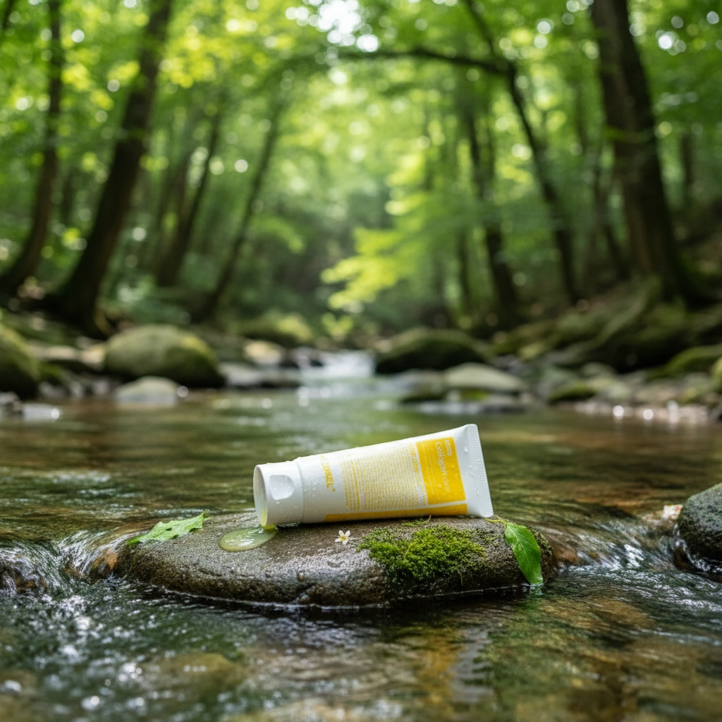 MEDI-PEEL - Vegan Vitamin Collagen Clear - Gelový pěnivý cleanser s kolagenem, vitaminy a AHA - 15 ml