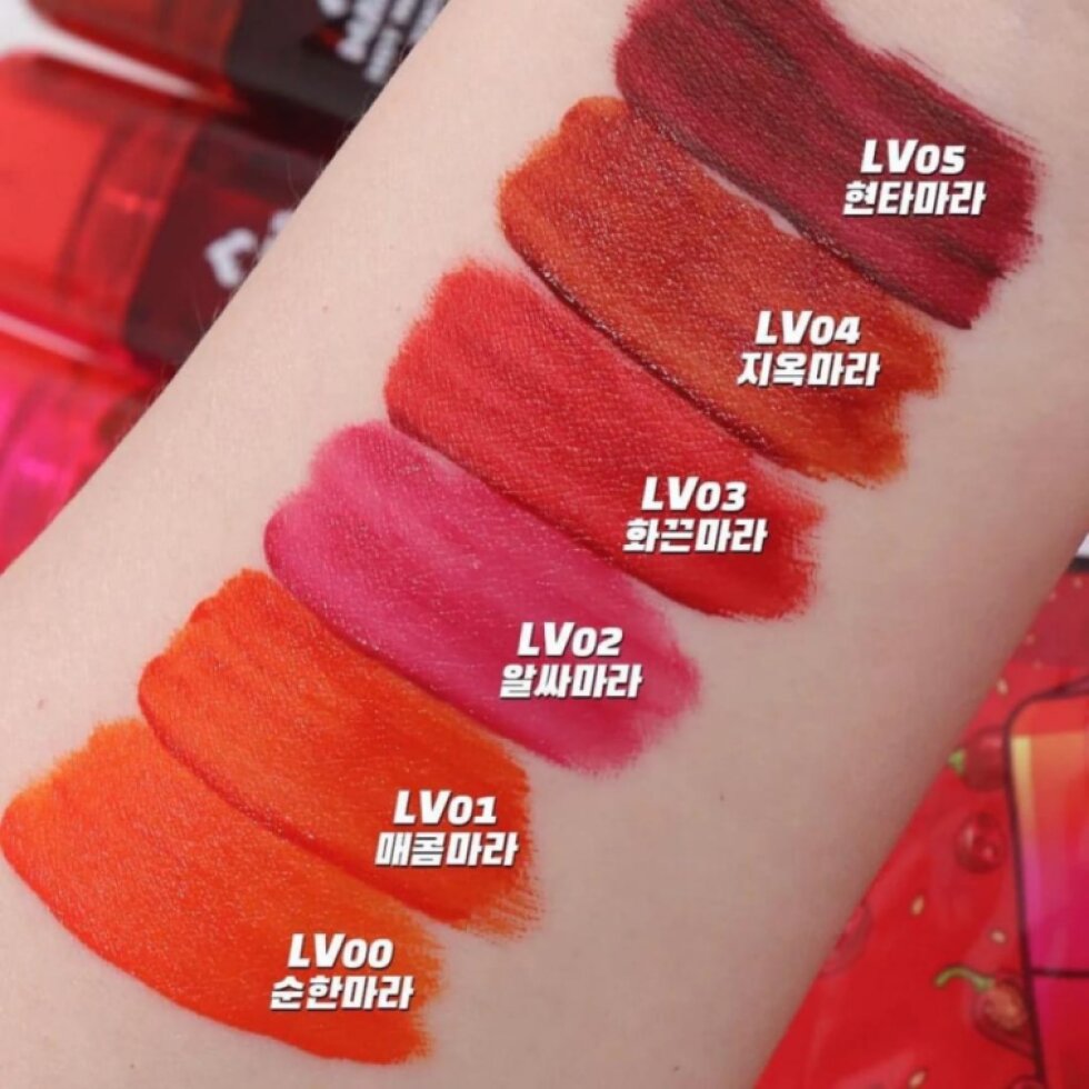 BLACK ROUGE - Mara Hot Water Tint - LV02 Piquant Mara - Zabarvený tint na rty - 4,5 g
