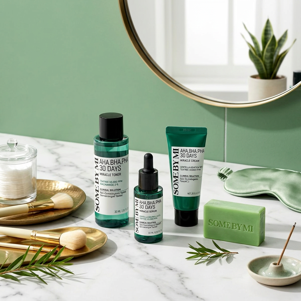 SOME BY MI - AHA, BHA, PHA 30 Days Miracle Stater Kit - Sada produktů pro problematickou pleť