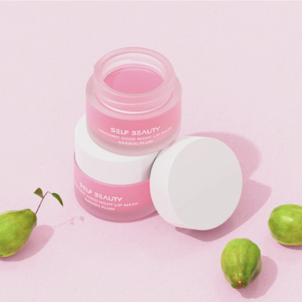 SELF BEAUTY - Uniconic Good Night Lip Mask Kakadu Plum - Noční maska na rty s kakadu švestkou - 14,5g
