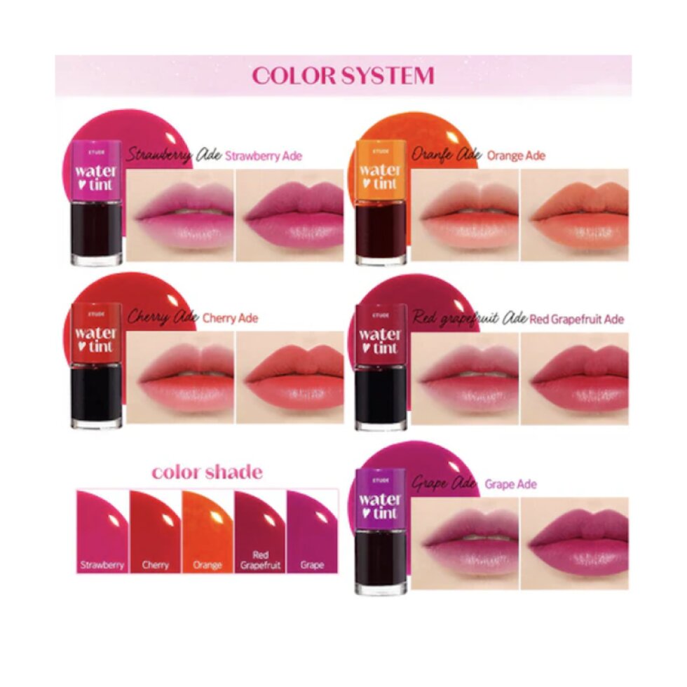 Etude House - Dear Darling Water Tint Pomegrade 06 - Vodní tint na rty - 9,5 g
