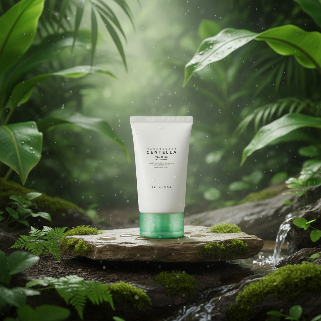 SKIN1004 - Madagascar Centella Tea Trica BB Cream - Zklidňující krém pro problematickou a mastnou pleť - 75 ml