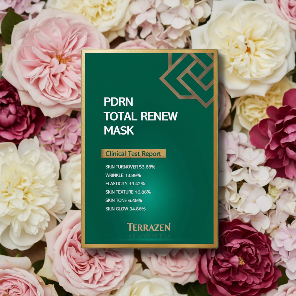 TERRAZEN - PDRN Total Renew Mask - Unikátní maska pro dokonalou pleť - 27 ml