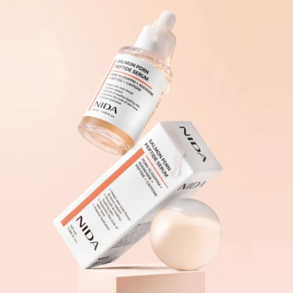 NIDA - Salmon PDRN Peptide Serum - Obnovující sérum s lososím PDRN a peptidy - 50 ml
