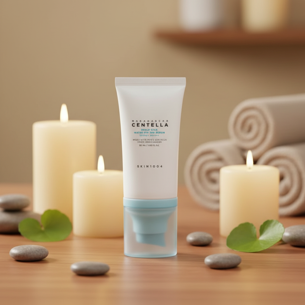 SKIN1004 - Madagascar Centella Hyalu-Cica Water-Fit Sun Serum SPF50+ PA++++ - Hydratační SPF krém - 50 ml