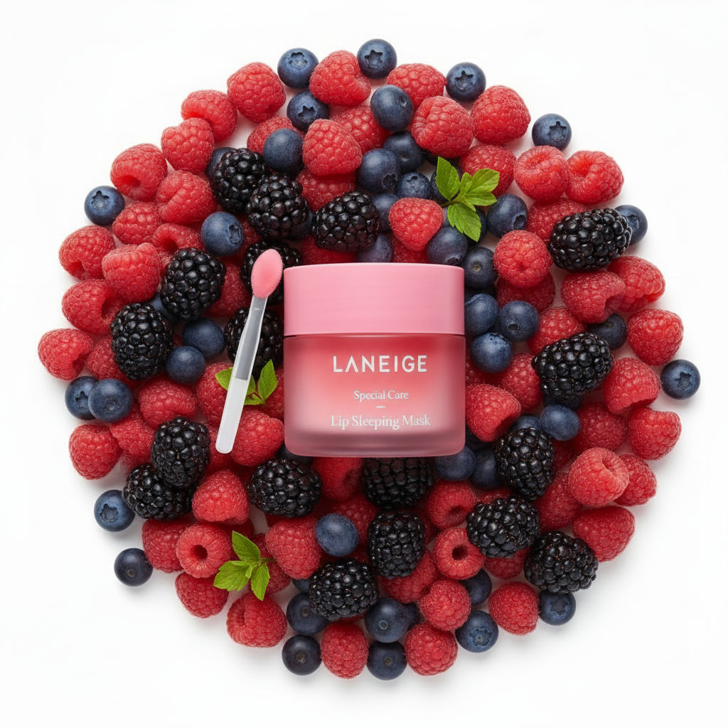 Laneige - Lip Sleeping Mask Berry - Intenzivně regenerující maska na rty - 20 g