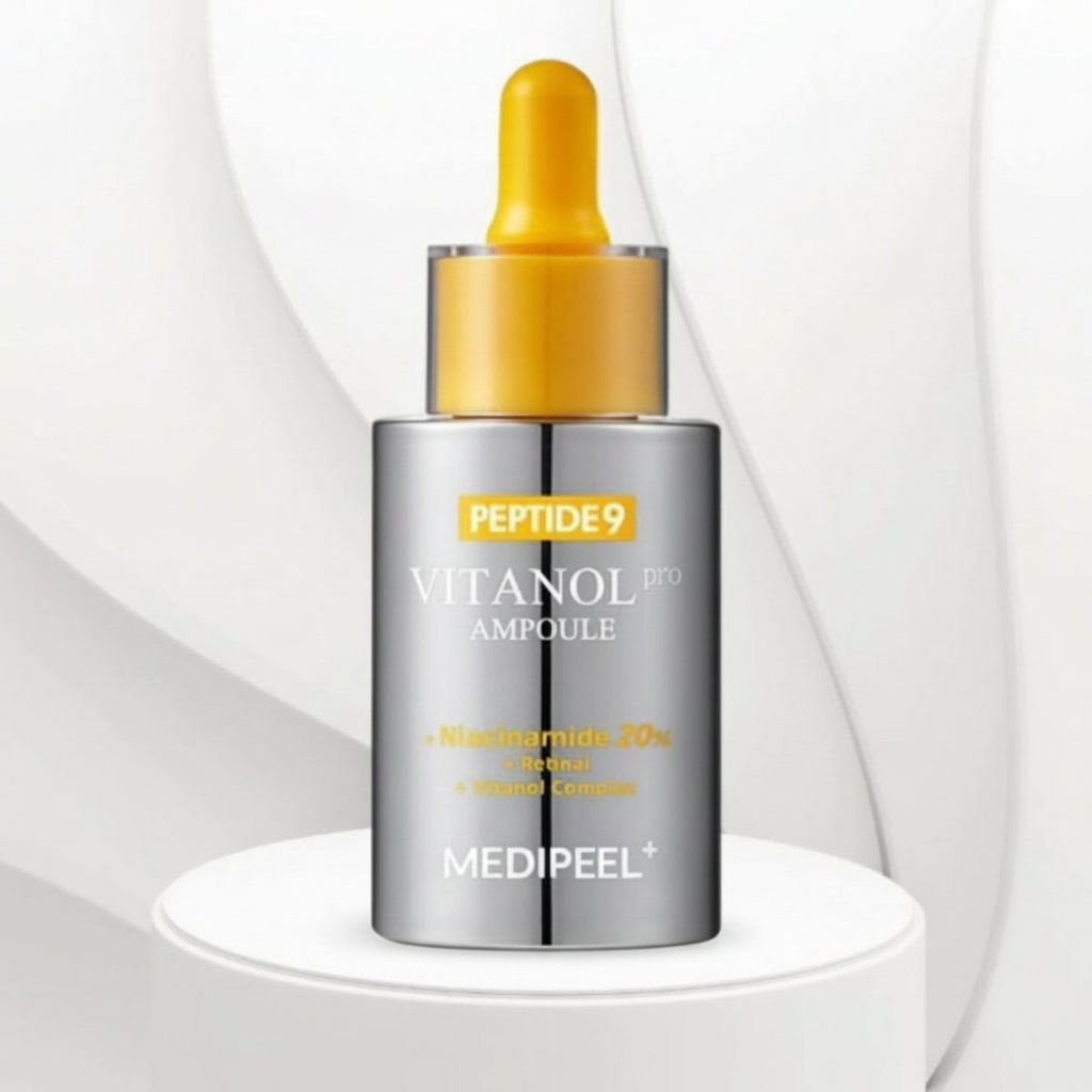 MEDI-PEEL- Peptide9 Vitanol Ampoule Pro - Rozjasňující ampule s peptidy a niacinamidem - 30 ml