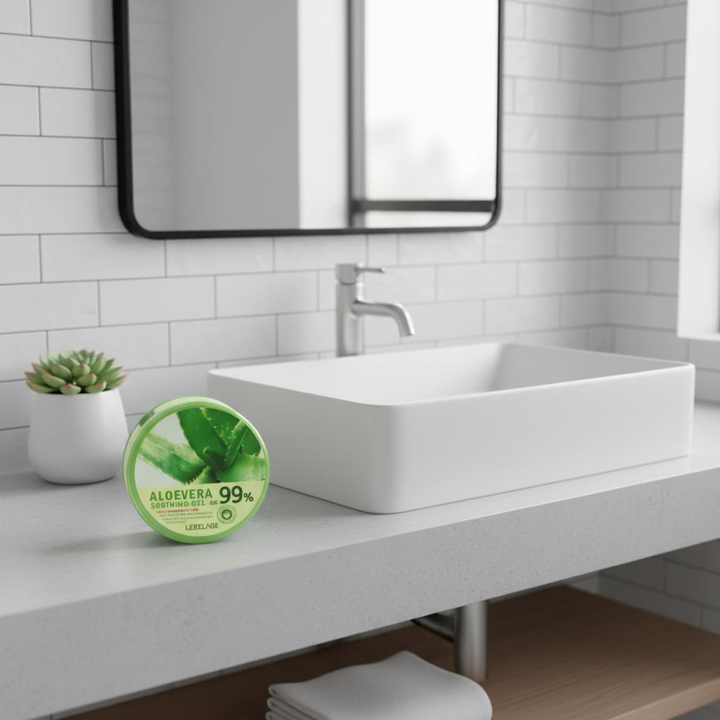 LEBELAGE - Moisture Aloe Purity 100% Soothing Gel - Univerzální hydratační a zjemňující gel s Aloe - 300 ml