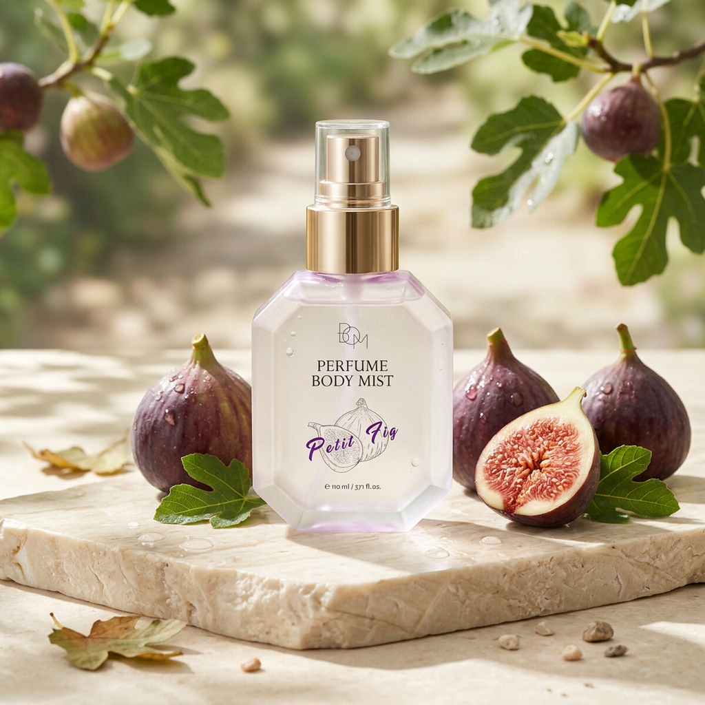 B.O.M. - Petit Fig Perfume Body Mist - Parfemovaný tělový sprej s vůní fíků - 110 ml