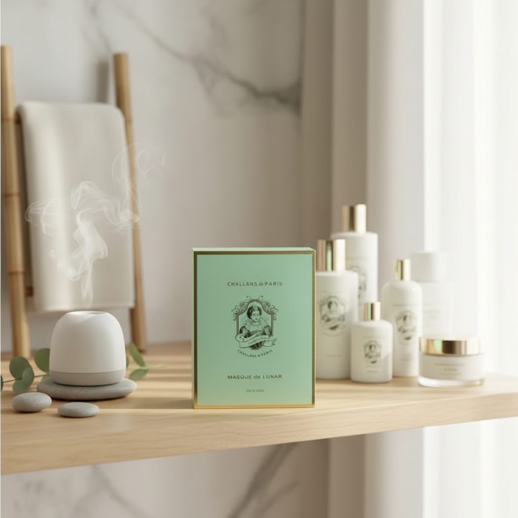 CHALLANS DE PARIS - Masque d'Aurora Excellence - Luxusní obnovující plátýnková maska - 25 ml