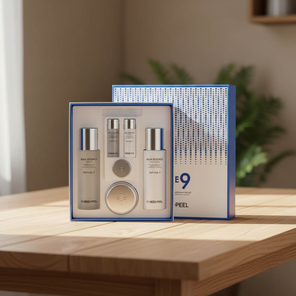 MEDI-PEEL - Peptide 9 Premium Skin Care Set - Sada prémiových produktů s peptidy - 6ks