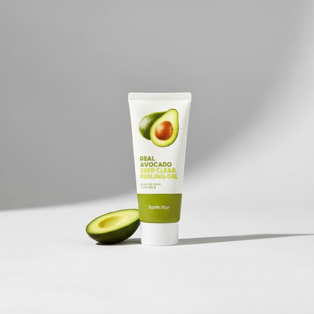 Farm Stay - Real Avocado Deep Clear Peeling Gel - Hloubkově čisticí peelingový gel s avokádem - 100 ml