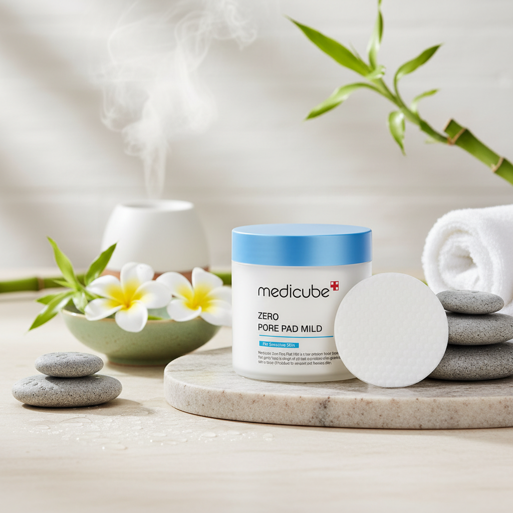 Medicube - Zero Pore Pad Mild - Tonizující tamponky na obličej pro citlivou pleť - 70ks/155 g