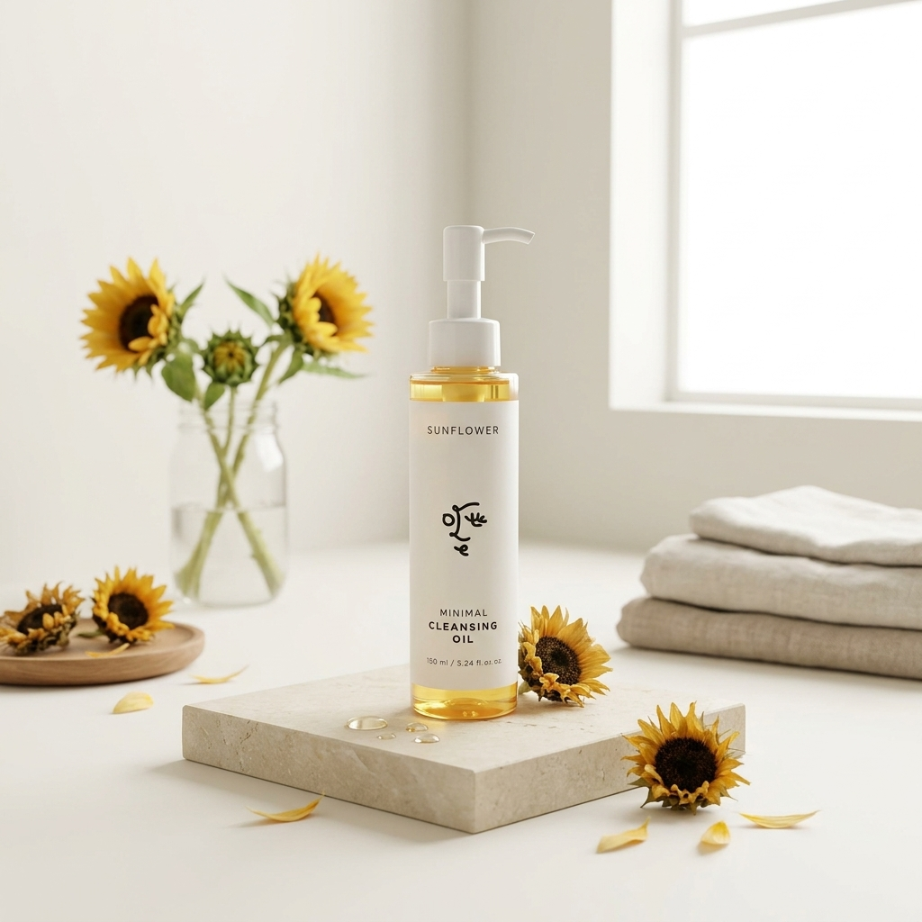 OTTIE - Sunflower Minimal Cleansing Oil - Slunečnicový čisticí olej - 155 ml