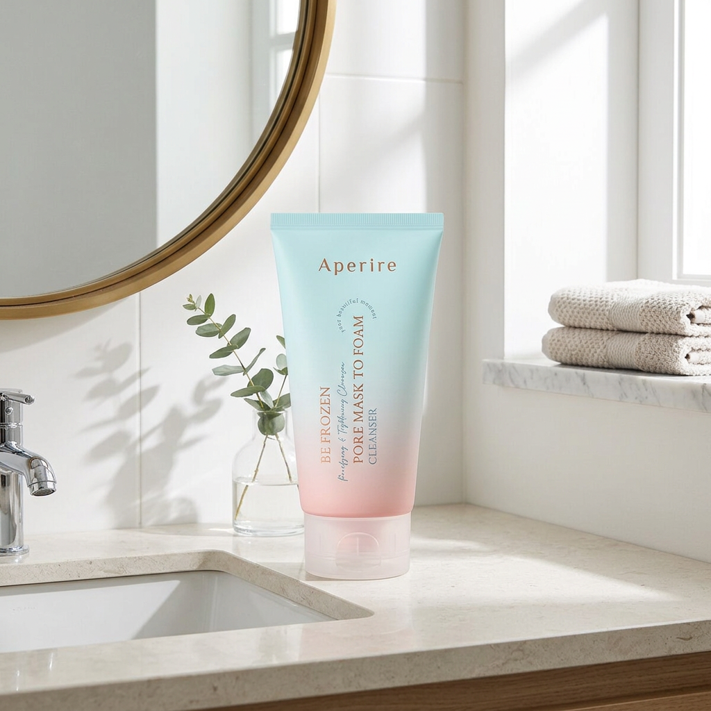 APERIRE - Be Frozen Pore Mask To Foam Cleanser - Čisticí pěnový cleanser na póry pro čistou pleť - 20 g
