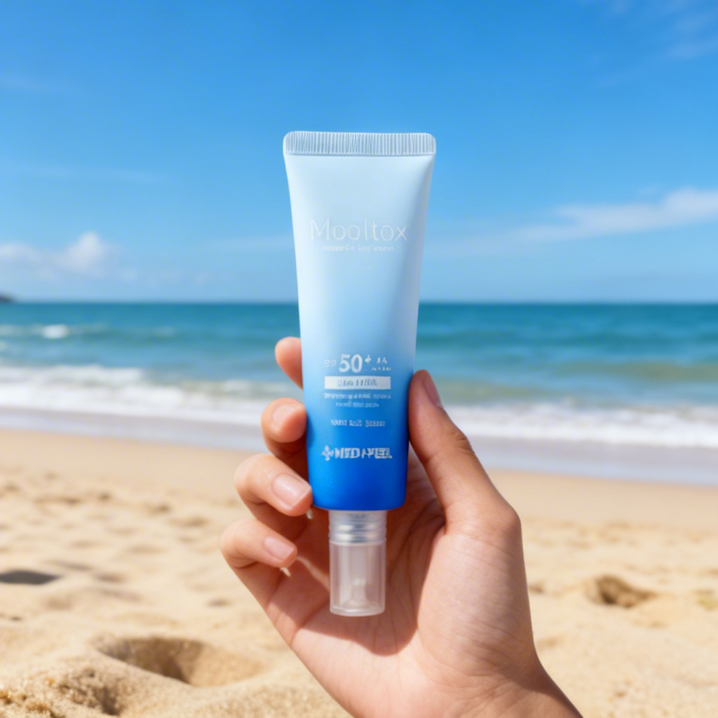 MEDI-PEEL - Aqua Mool Tox Water Fit Sun Serum - Ultra-hydratační opalovací sérum SPF 50 - 50 ml