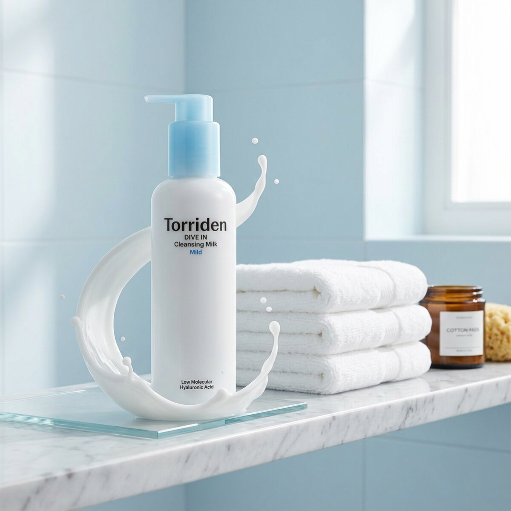 Torriden - DIVE-IN Cleansing Milk - Hydratační čisticí mléko s kyselinou hyaluronovou - 200 ml