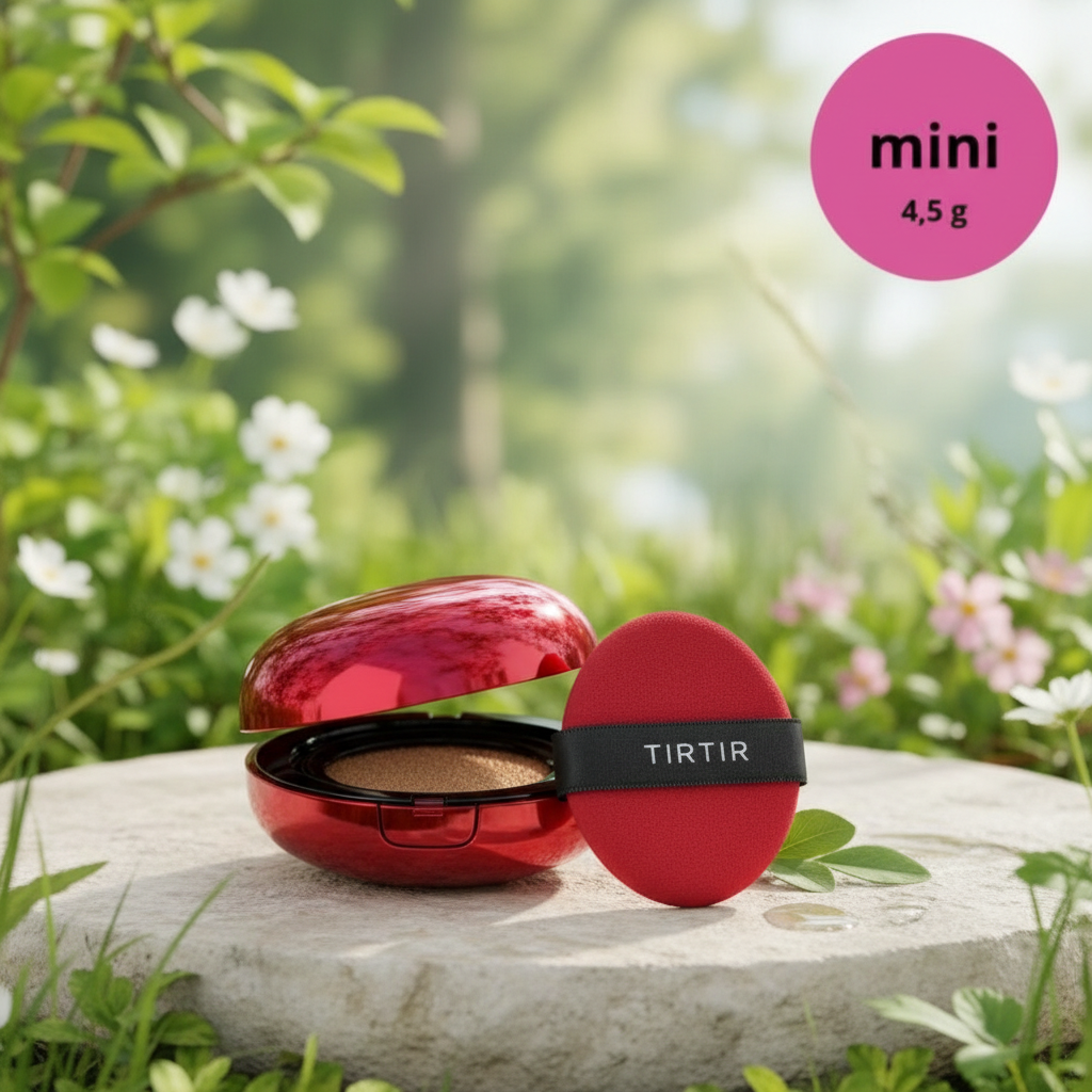 TIRTIR - Mask Fit Red Cushion Mini - Make-up s cushionem - odstín C17 Porcelain