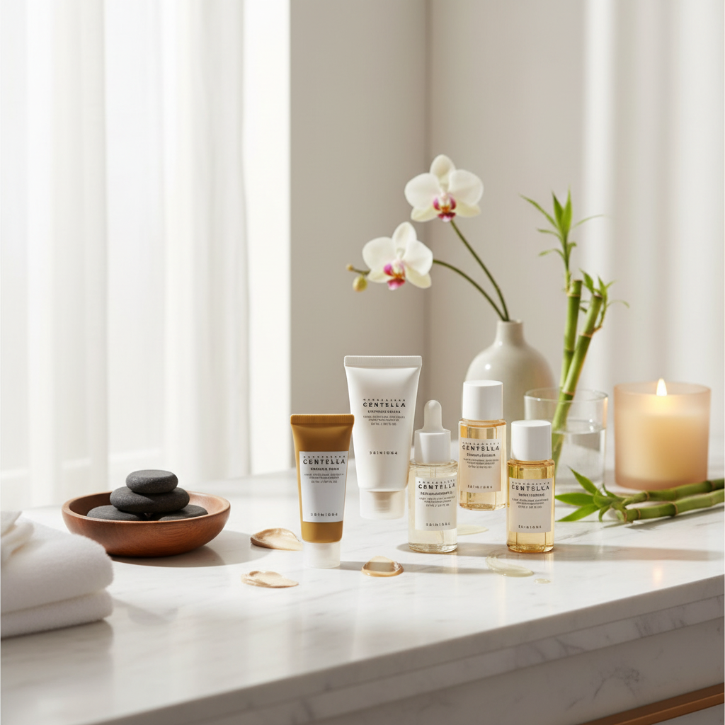 SKIN1004 - Madagascar Centella Travel Kit - Cestovní sada produktů s centellou - 5 ks