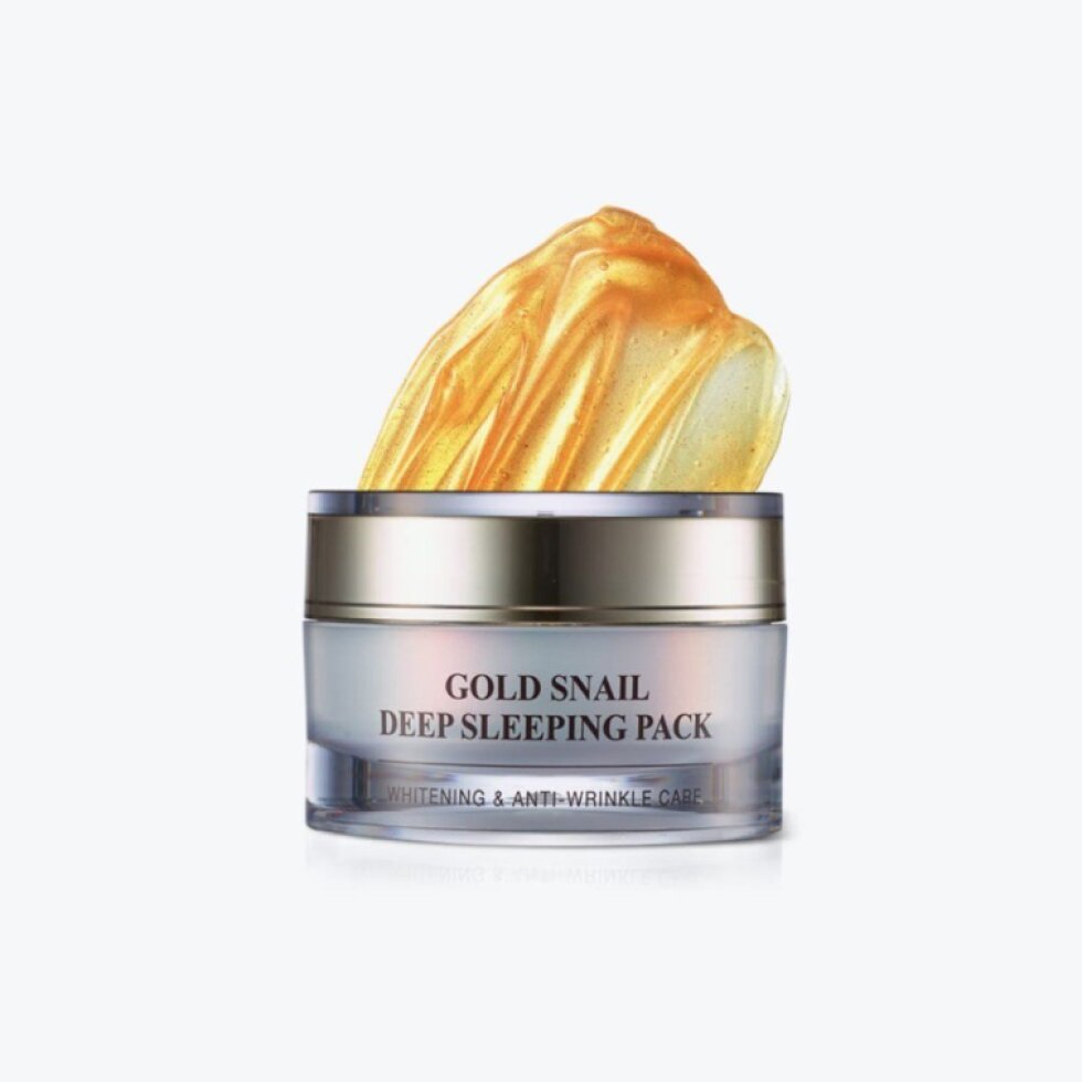 GOLD Energy SNAIL Synergy - Gold Snail Sleeping Pack - Luxusní noční maska se šnečím mucinem a zlatem - 30 ml